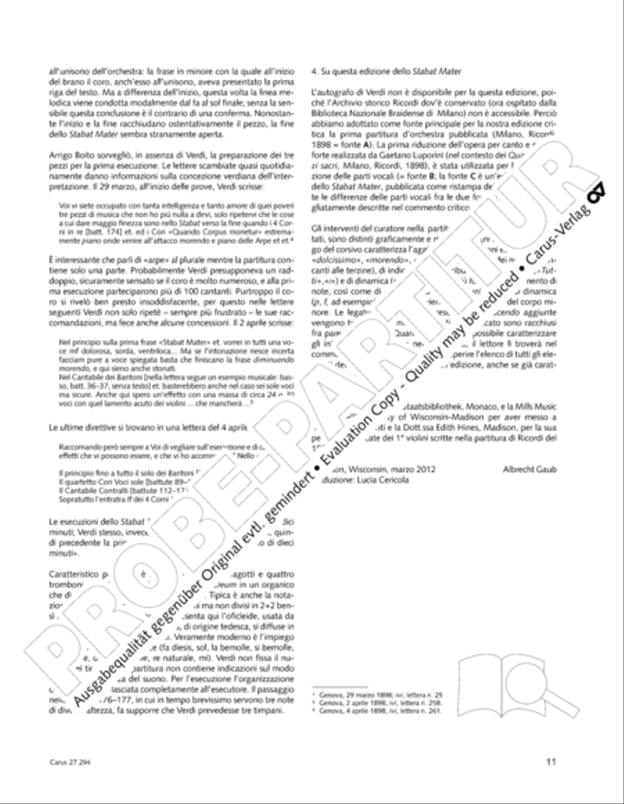 Stabat mater Stabat mater 4-Part scores gallery preview page 12
