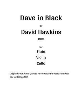 Dave in Black