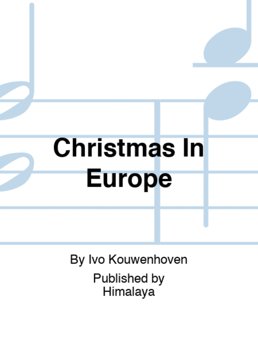 Christmas In Europe Concert Band scores gallery preview page 1