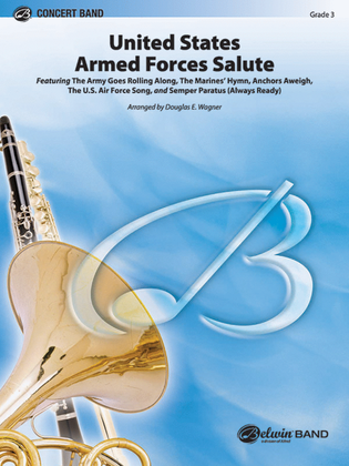 Book cover for United States Armed Forces Salute