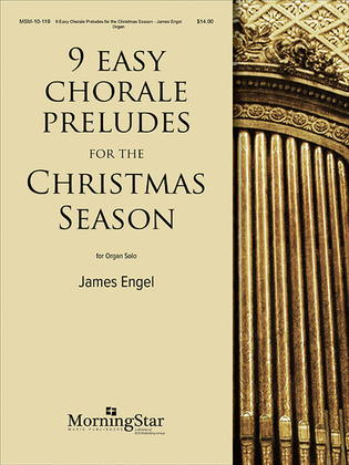 Book cover for Nine Easy Chorale Preludes/Christmas Season