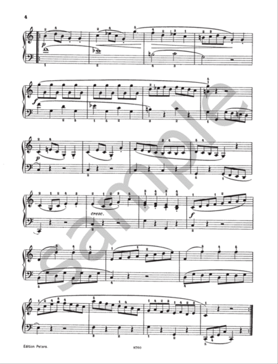 Sonatinas for Piano Sonatinas for Piano Piano scores gallery preview page 4