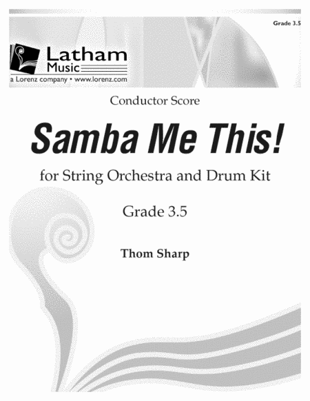 Samba Me This! for String Orchestra - Score image number null