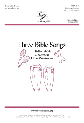 Book cover for Three Bible Songs