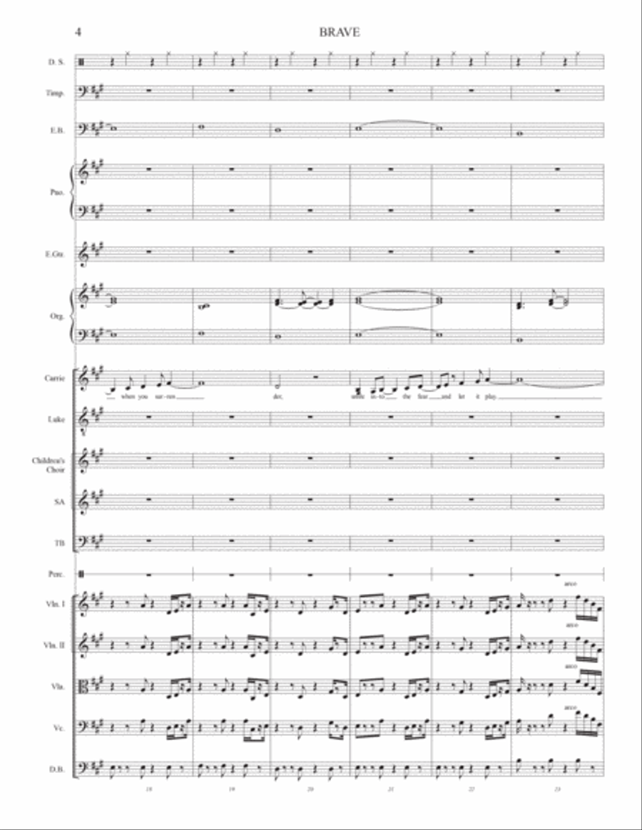 Brave Double Bass scores gallery preview page 5