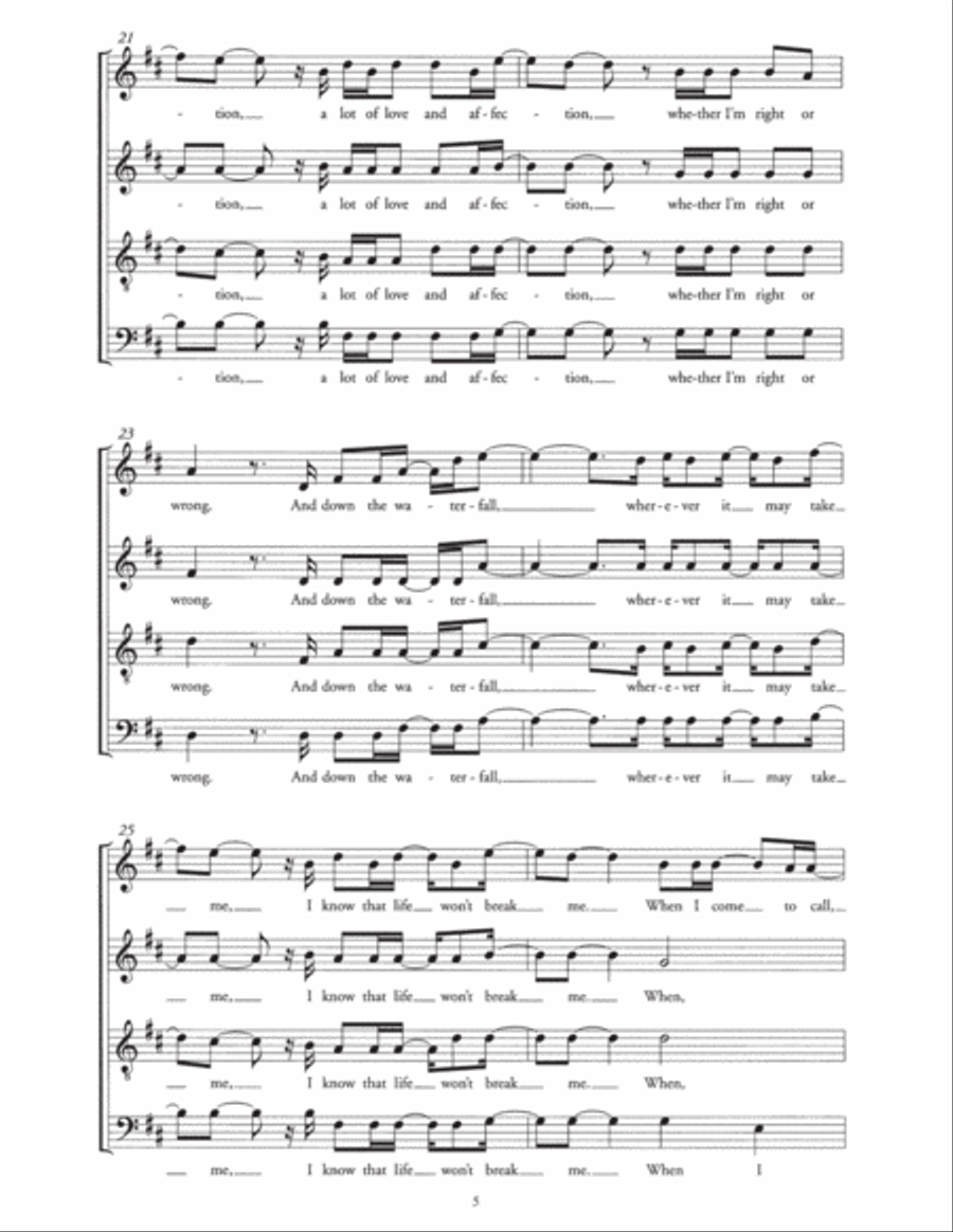 Angels (Arr. Berty Rice) Angels (Arr. Berty Rice) Choir scores gallery preview page 5