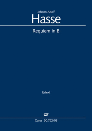 Book cover for Requiem in B flat major