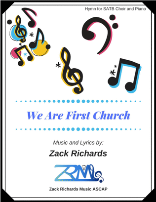 Book cover for We are First (God's) Church