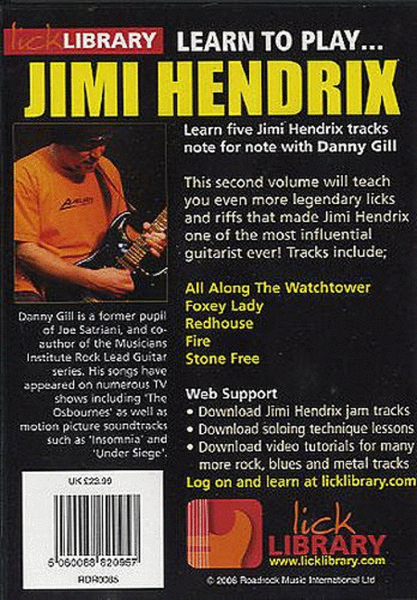 Learn To Play Jimi Hendrix Volume 2