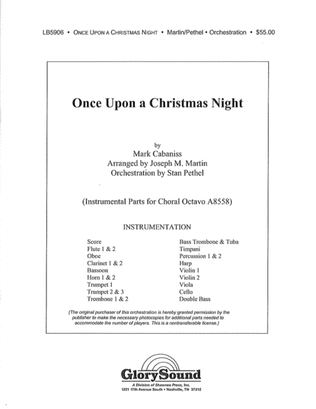 Book cover for Once Upon a Christmas Night