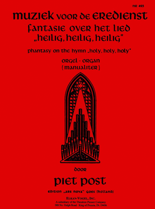 Book cover for Fantasy on the Hymn "Holy, Holy, Holy"