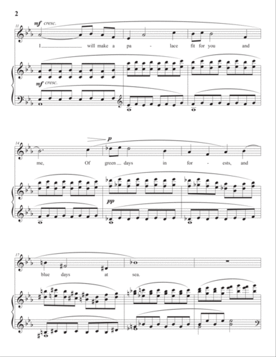 The Roadside fire (E-flat major)