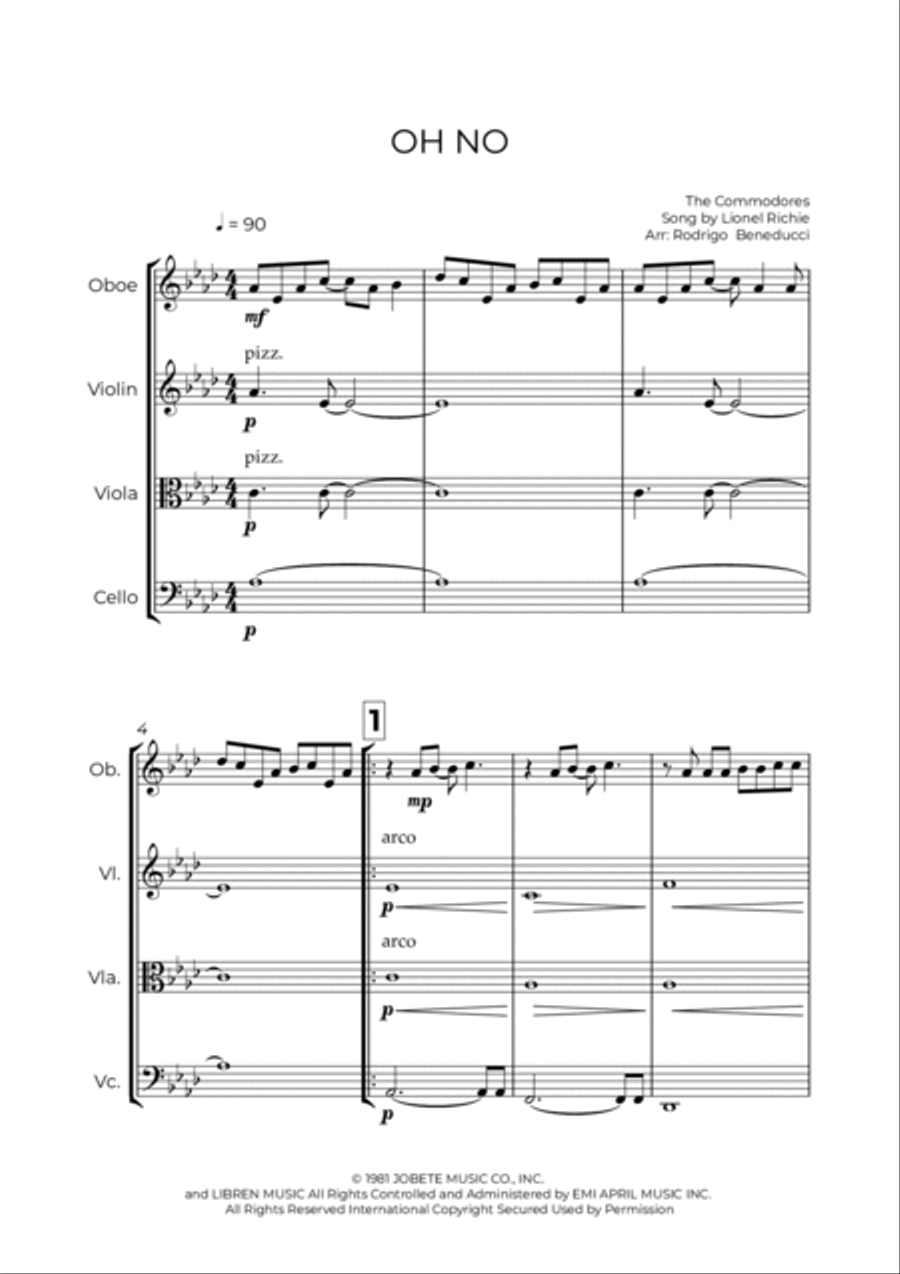 Oh No Oboe scores gallery preview page 2