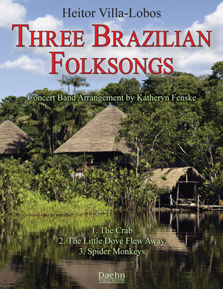 Book cover for Three Brazilian Folksongs