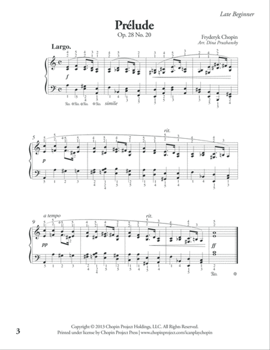 I CAN PLAY CHOPIN Piano Method scores gallery preview page 4