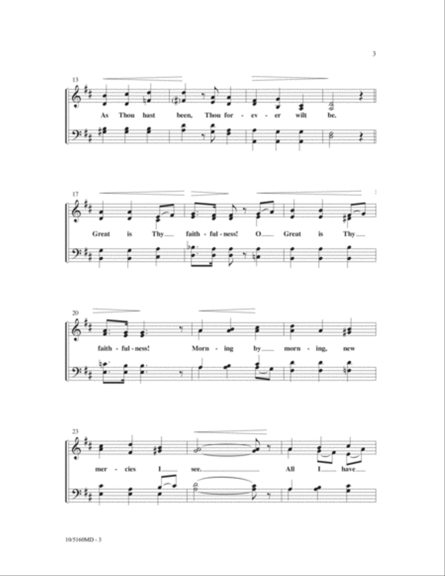 Four-part Hymns: A Cappella 4-Part scores gallery preview page 3