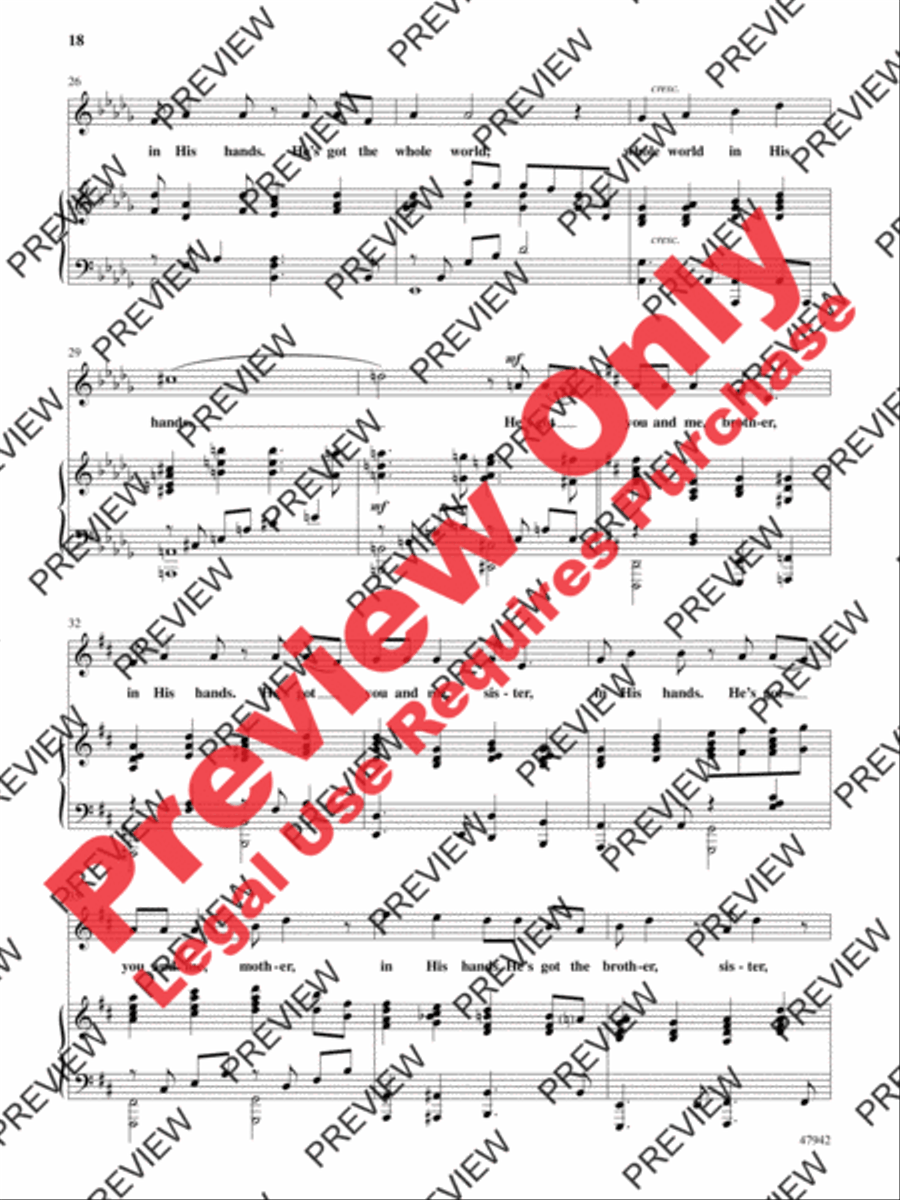 This Is the Time to Sing 4-Part scores gallery preview page 18