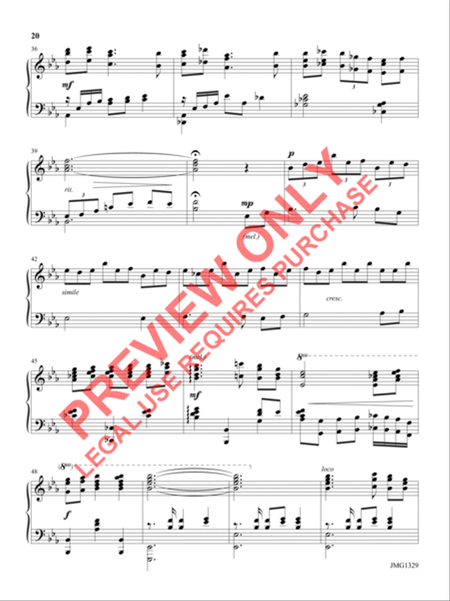 Portraits of the Passion Portraits of the Passion Piano Solo scores gallery preview page 19