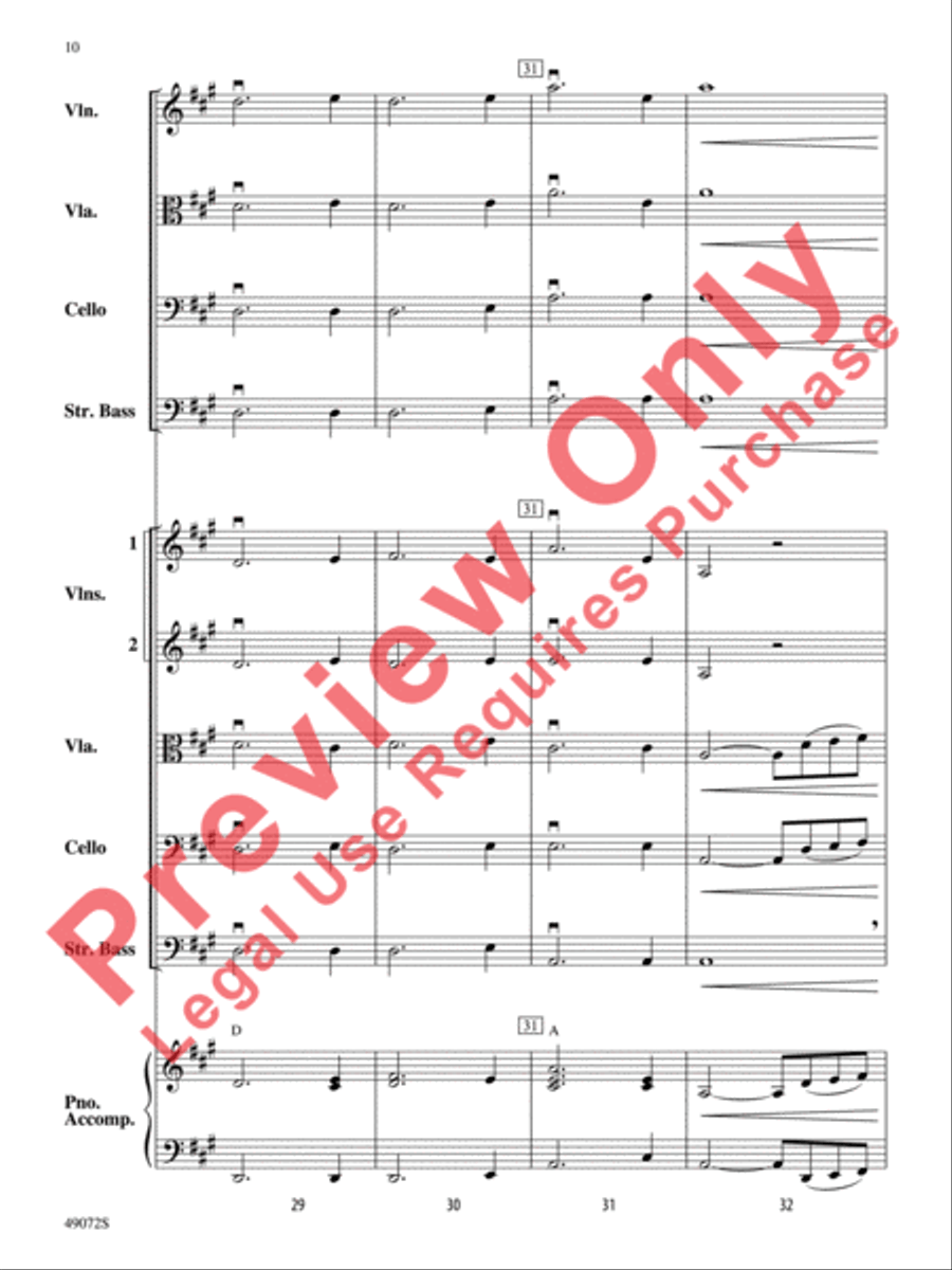 Arizona Sun String Orchestra scores gallery preview page 11