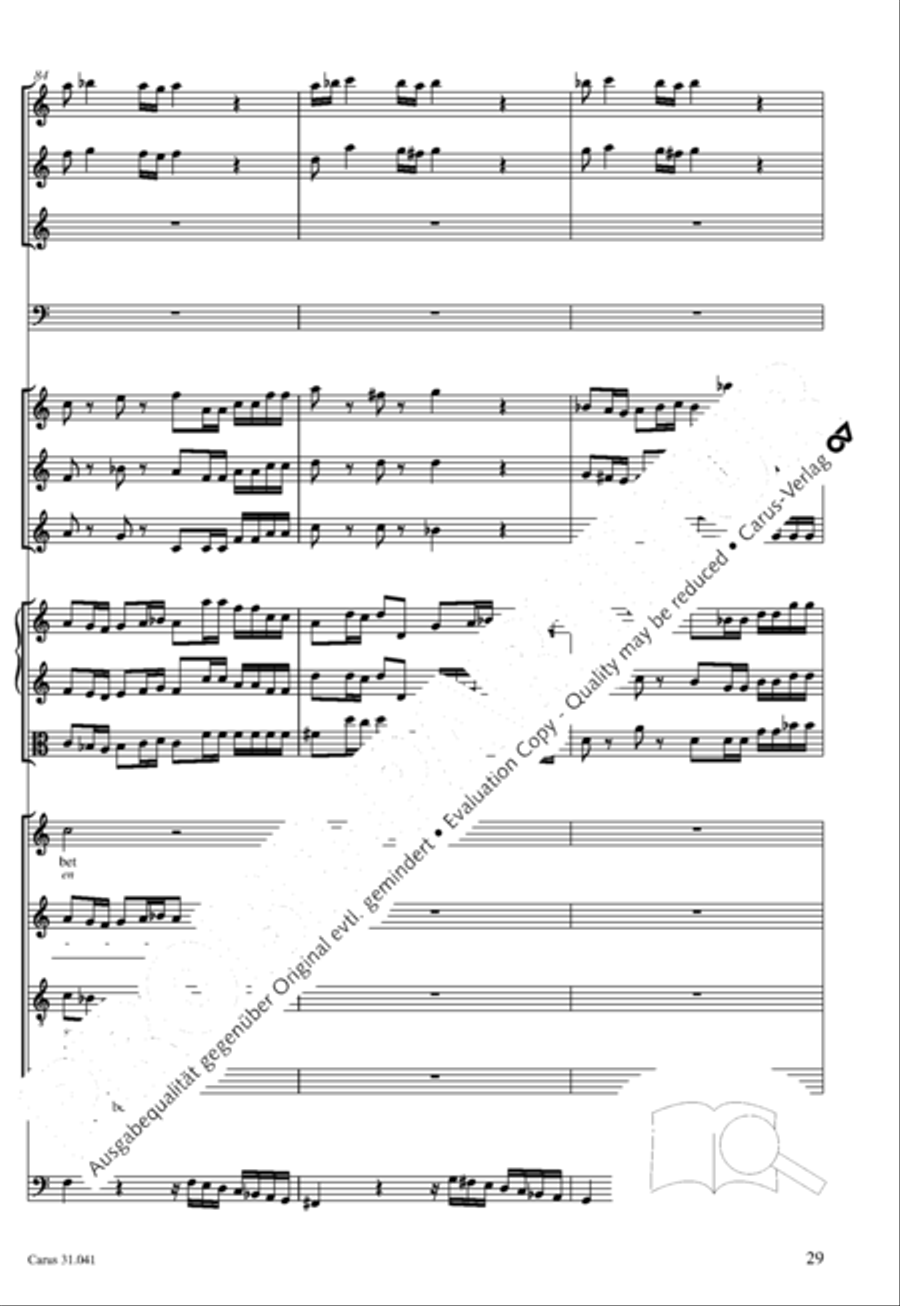 O Lord, we come to praise thee 4-Part scores gallery preview page 30