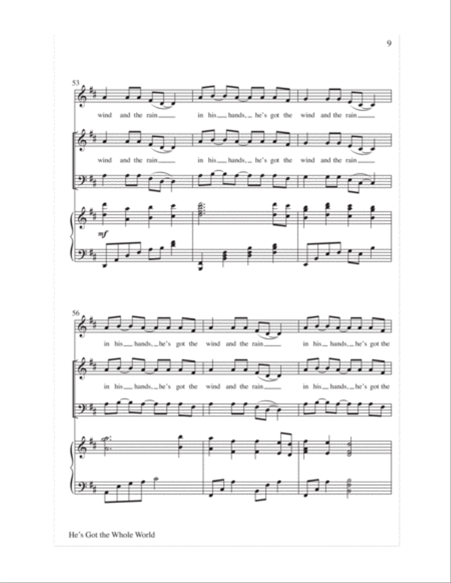 Let the Children Sing 4-Part scores gallery preview page 11