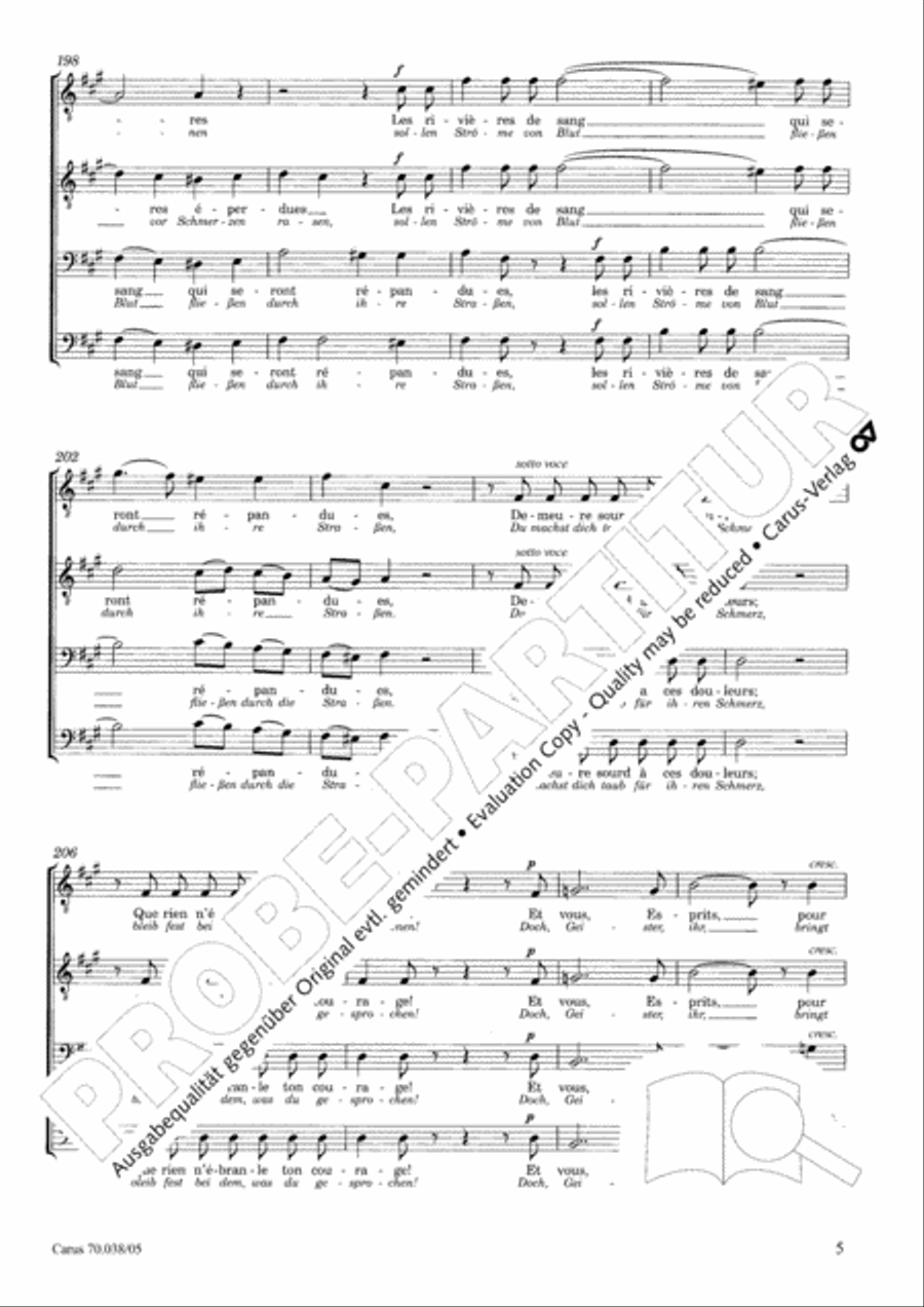 L'Enfance du Christ L'Enfance du Christ 4-Part scores gallery preview page 6