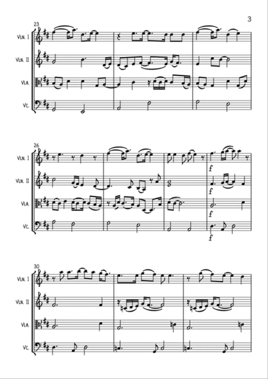 Stonemilker Stonemilker String Quartet scores gallery preview page 3