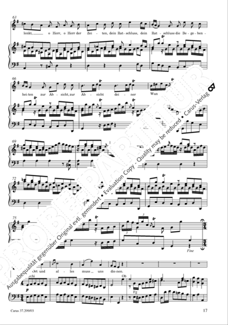 For us a child is born (Uns ist ein Kind geboren) STB scores gallery preview page 18