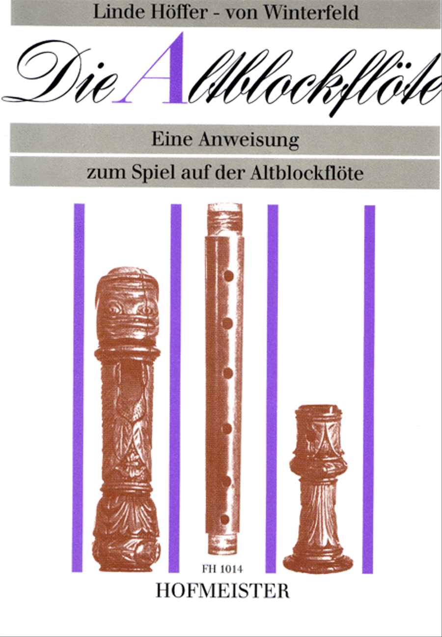 Die Altblockflöte Alto Recorder scores gallery preview page 1