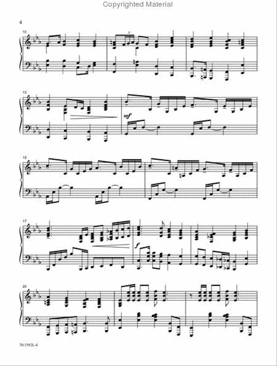 Resurrection Suite Piano Solo scores gallery preview page 3