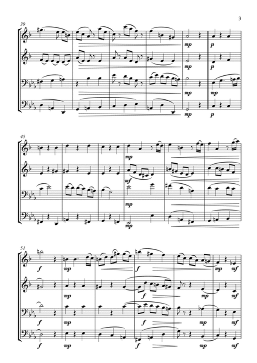 Sarabande -Brass Quartet image number null