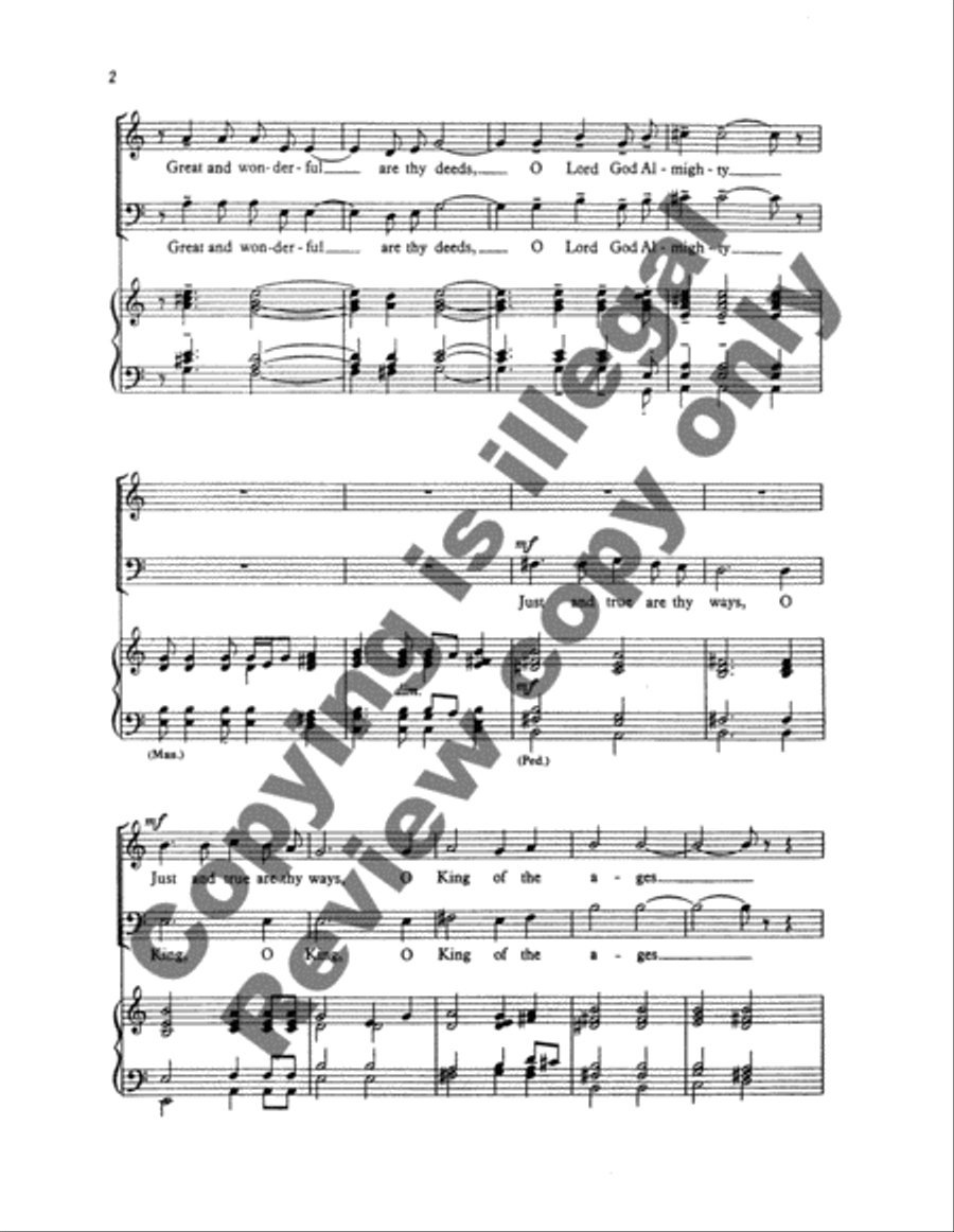 Song of Praise Song of Praise 4-Part scores gallery preview page 4