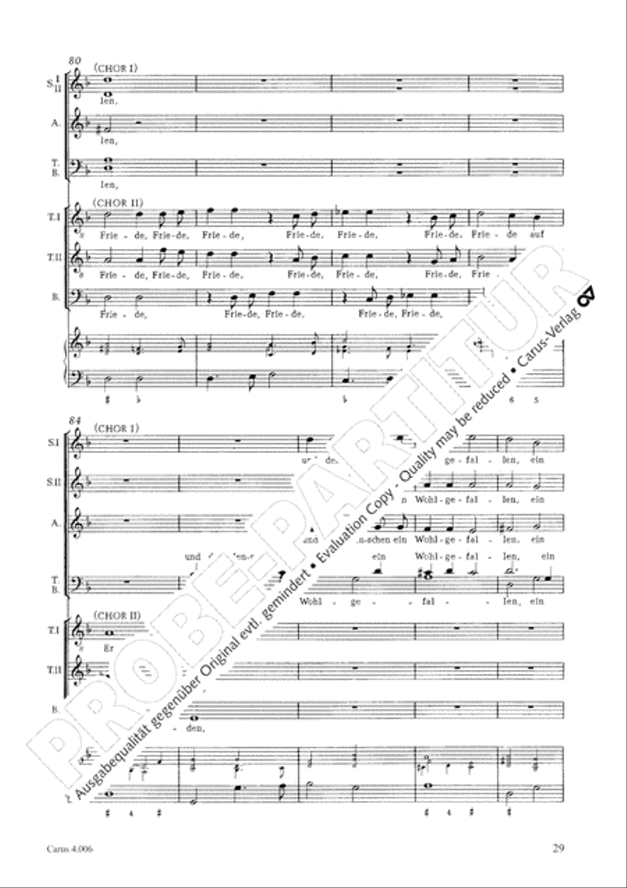 Ten motets Choir scores gallery preview page 31
