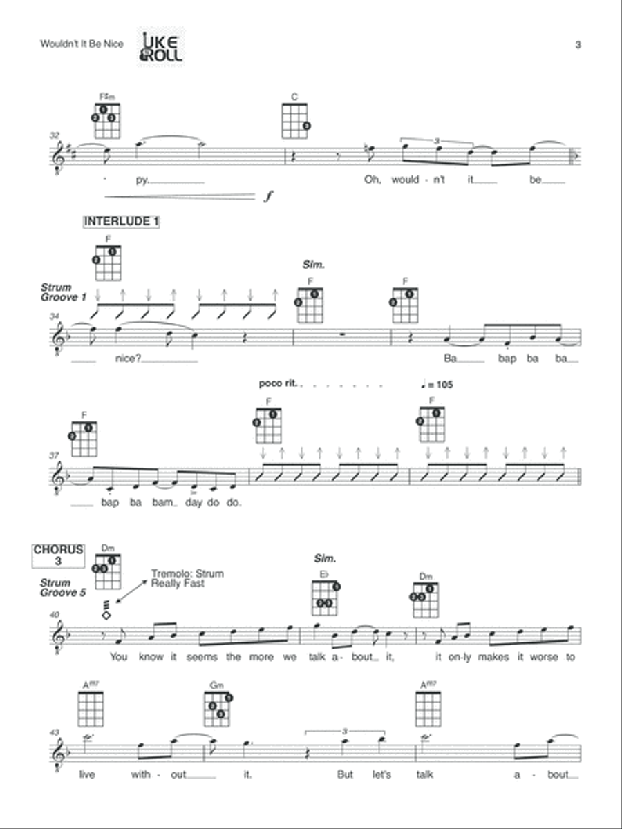Wouldn't It Be Nice Voice scores gallery preview page 3