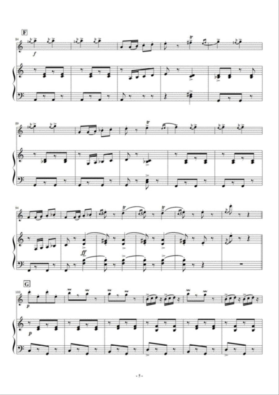 Tritsch-Tratsch-Polka Tritsch-Tratsch-Polka Marimba scores gallery preview page 6