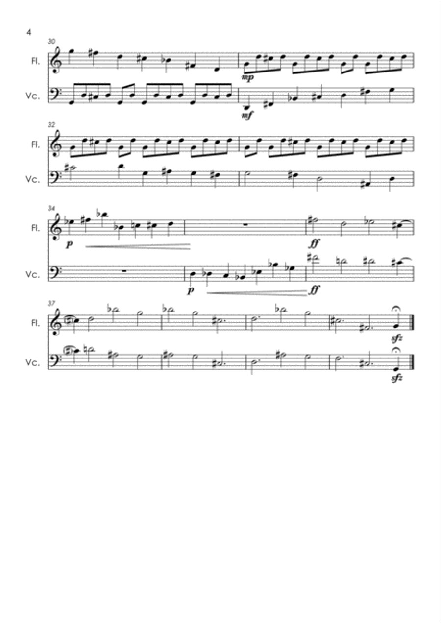 Suite para Flauta e Cello
