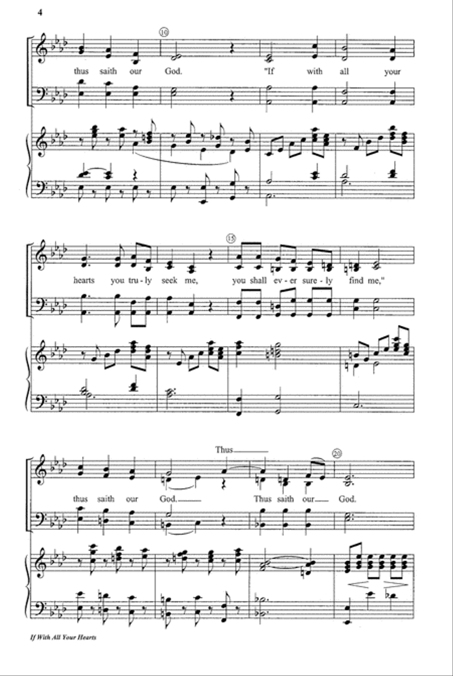 If With All Your Hearts 4-Part scores gallery preview page 5