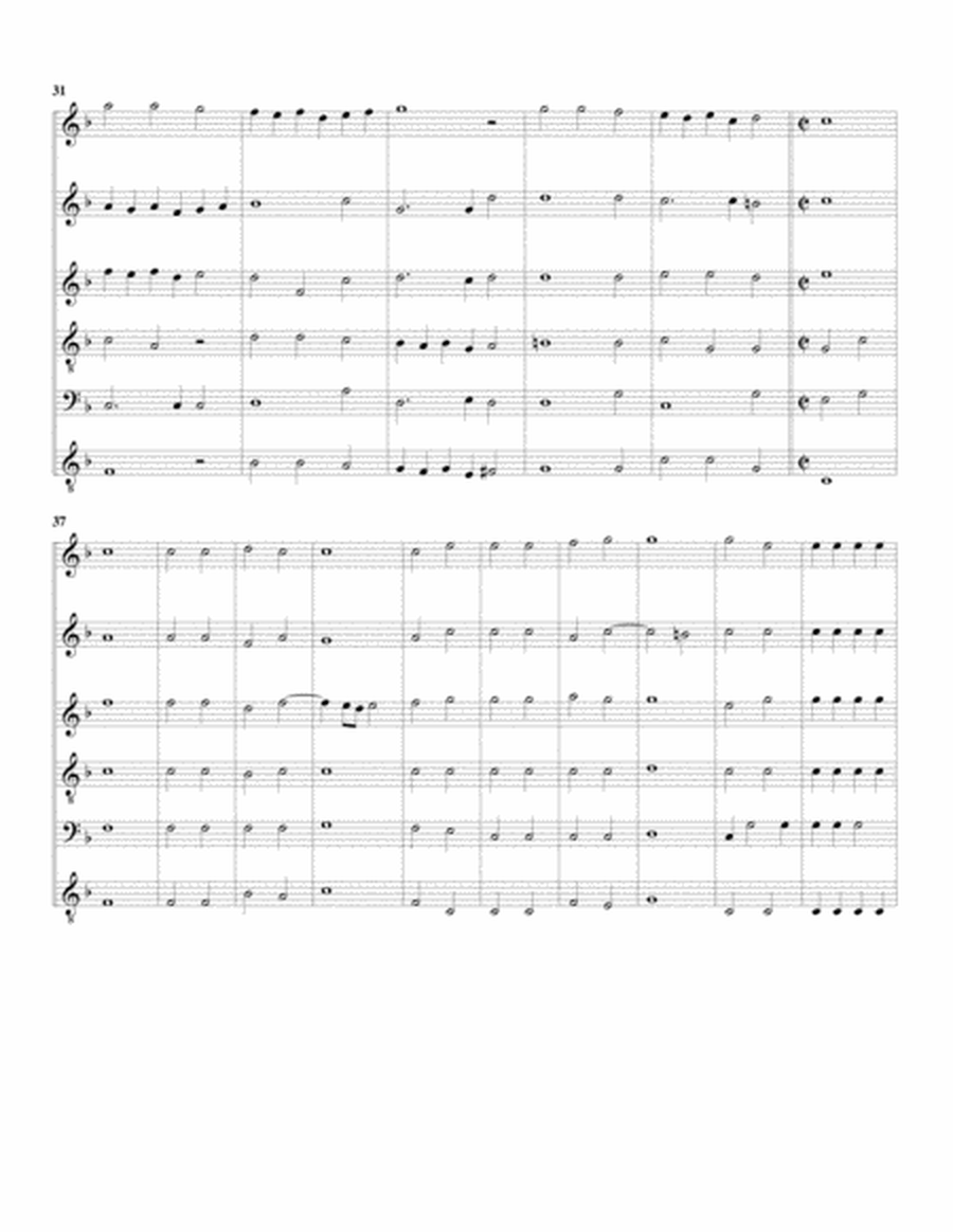 La Diamante a6 (Canzoni da suonare, 1616, no.14) - low version (arrangement for 4 recorders)