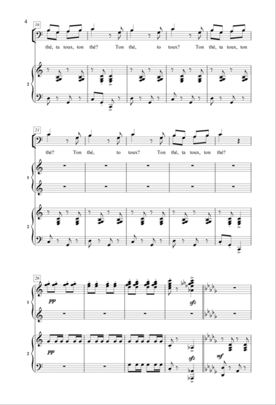 Ton Thé 4-Part scores gallery preview page 3