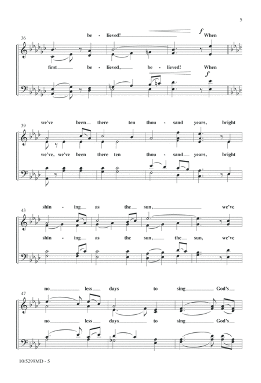 Four-part Hymns: A Cappella, Vol. II 4-Part scores gallery preview page 5