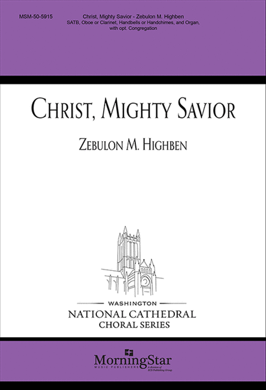 Christ, Mighty Savior 4-Part scores gallery preview page 1