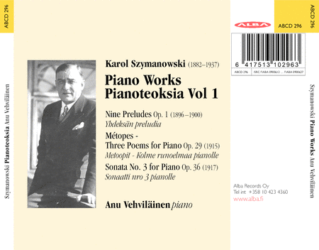 V1: Piano Works
