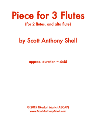 Piece for 3 Flutes
