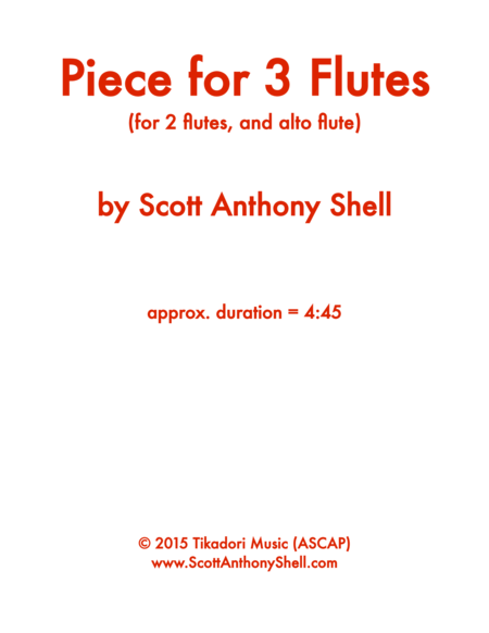 Piece for 3 Flutes image number null