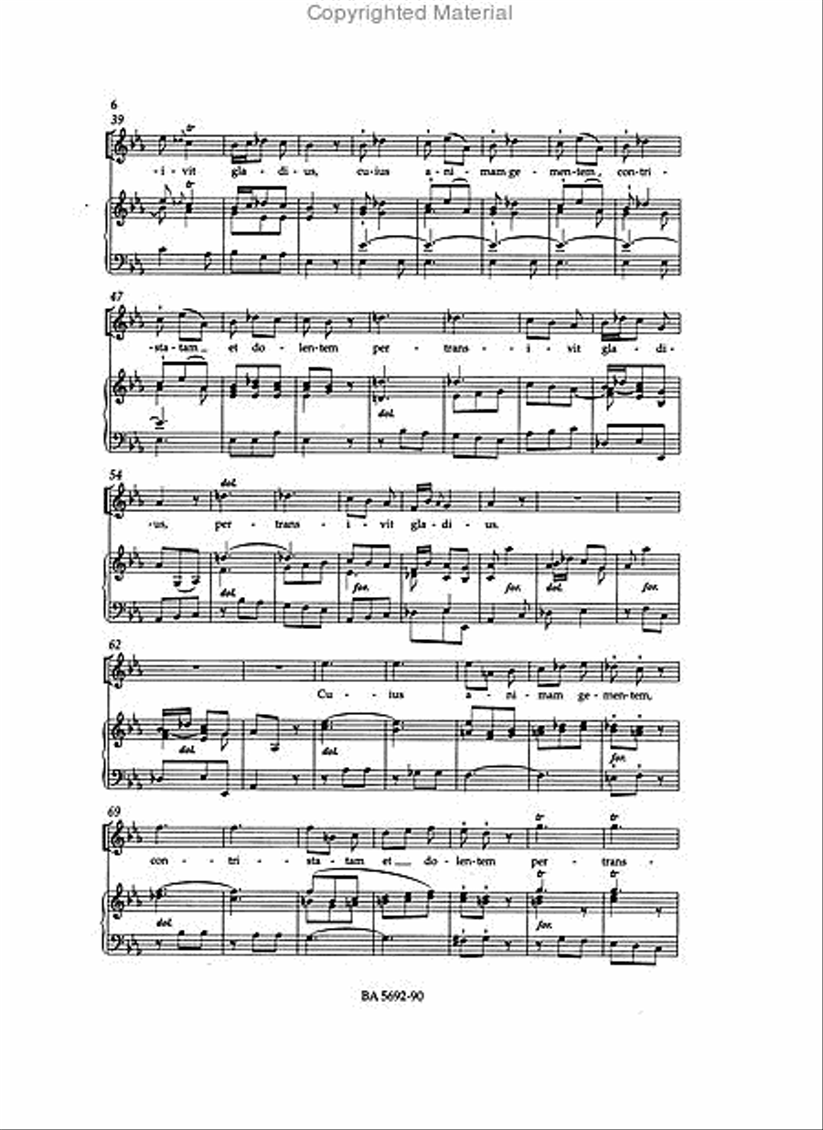 Stabat Mater SMezA scores gallery preview page 6