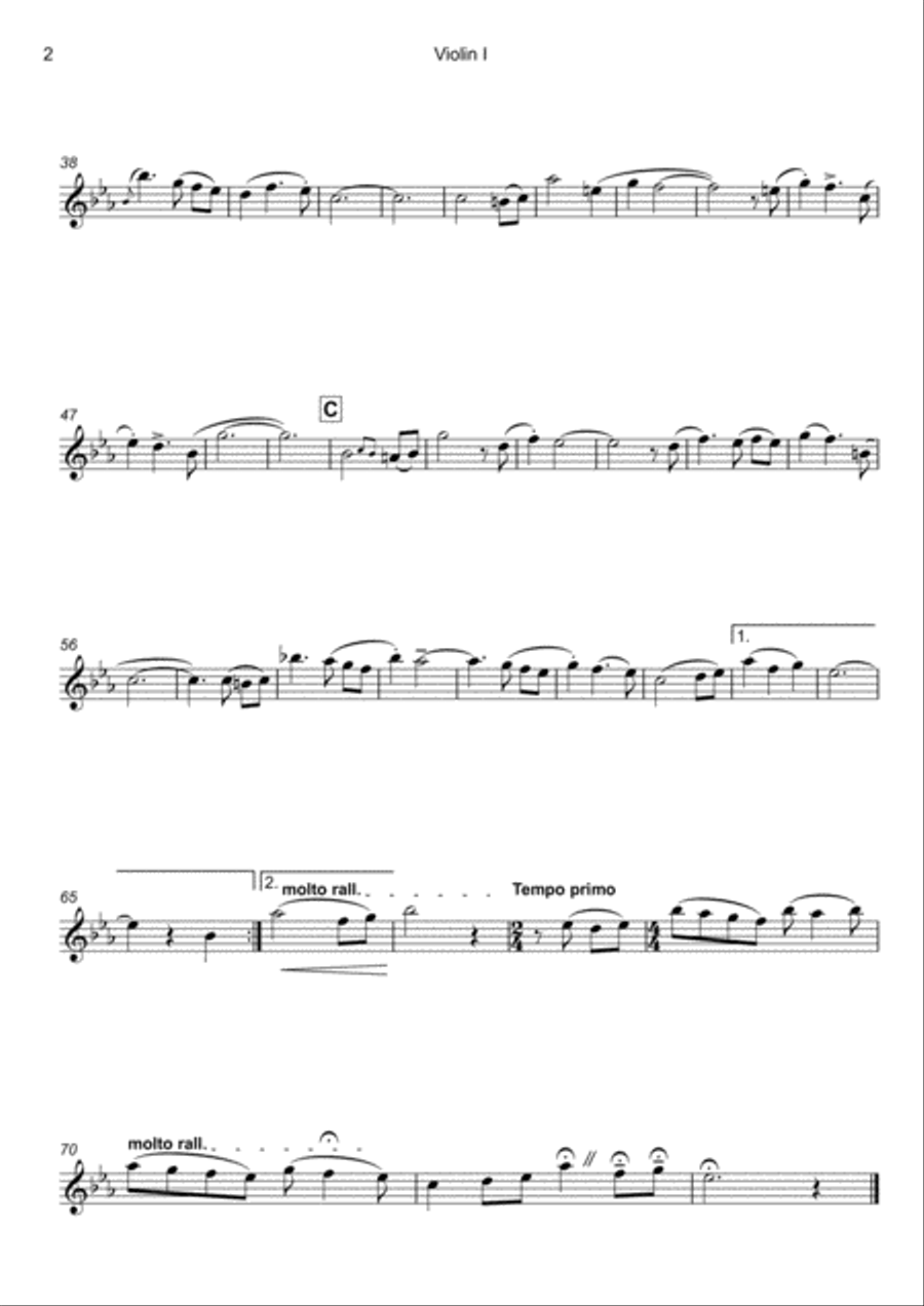 A Dream Is A Wish Your Heart Makes String Quartet scores gallery preview page 3