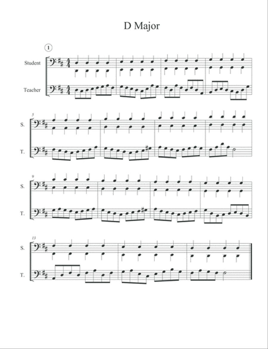 Scale Duets Scale Duets String Duet scores gallery preview page 4