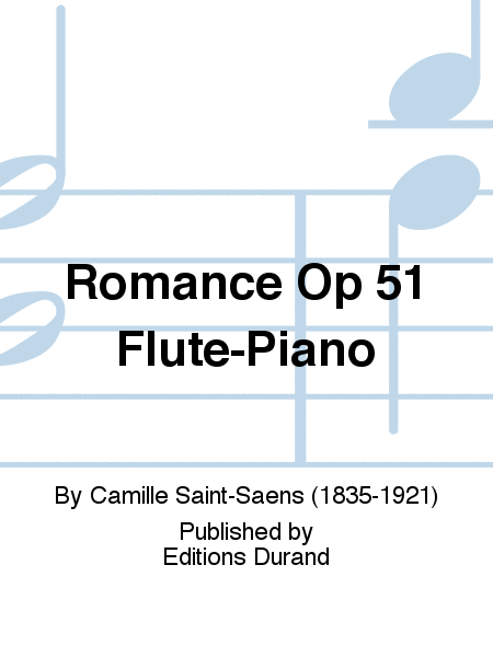 Romance Op 51 Flute-Piano