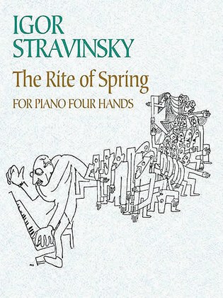 Book cover for The Rite of Spring for Piano Four Hands