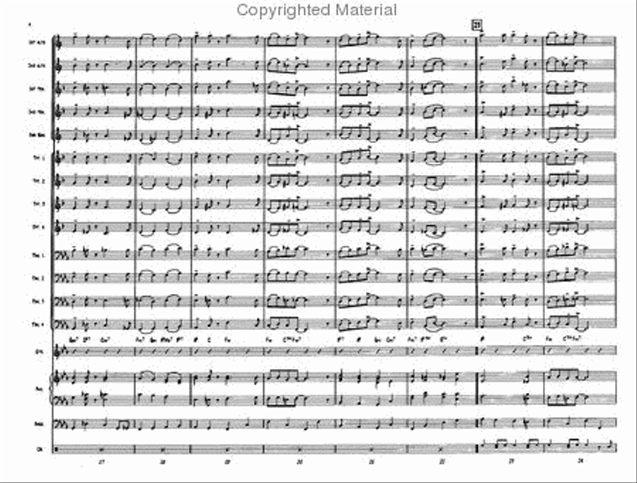 And The Angels Swing Jazz Ensemble scores gallery preview page 4